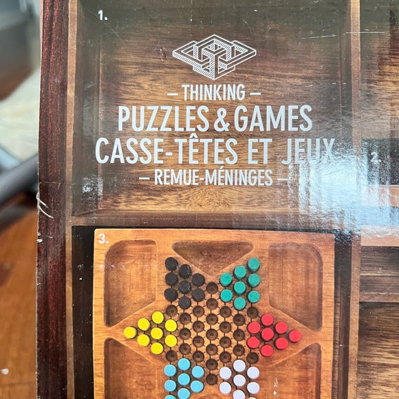 New Puzzles & Games Handcrafted in Real Wood - 5 Games - Picture 5 of 8